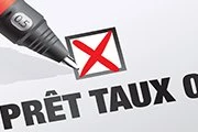 Prêt à taux zéro...