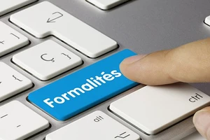 Des formalités...