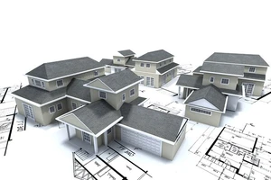Maison sur plan ...
