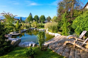 Jardin à l'anglaise...