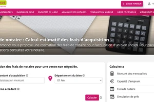 Simulateur frais de...